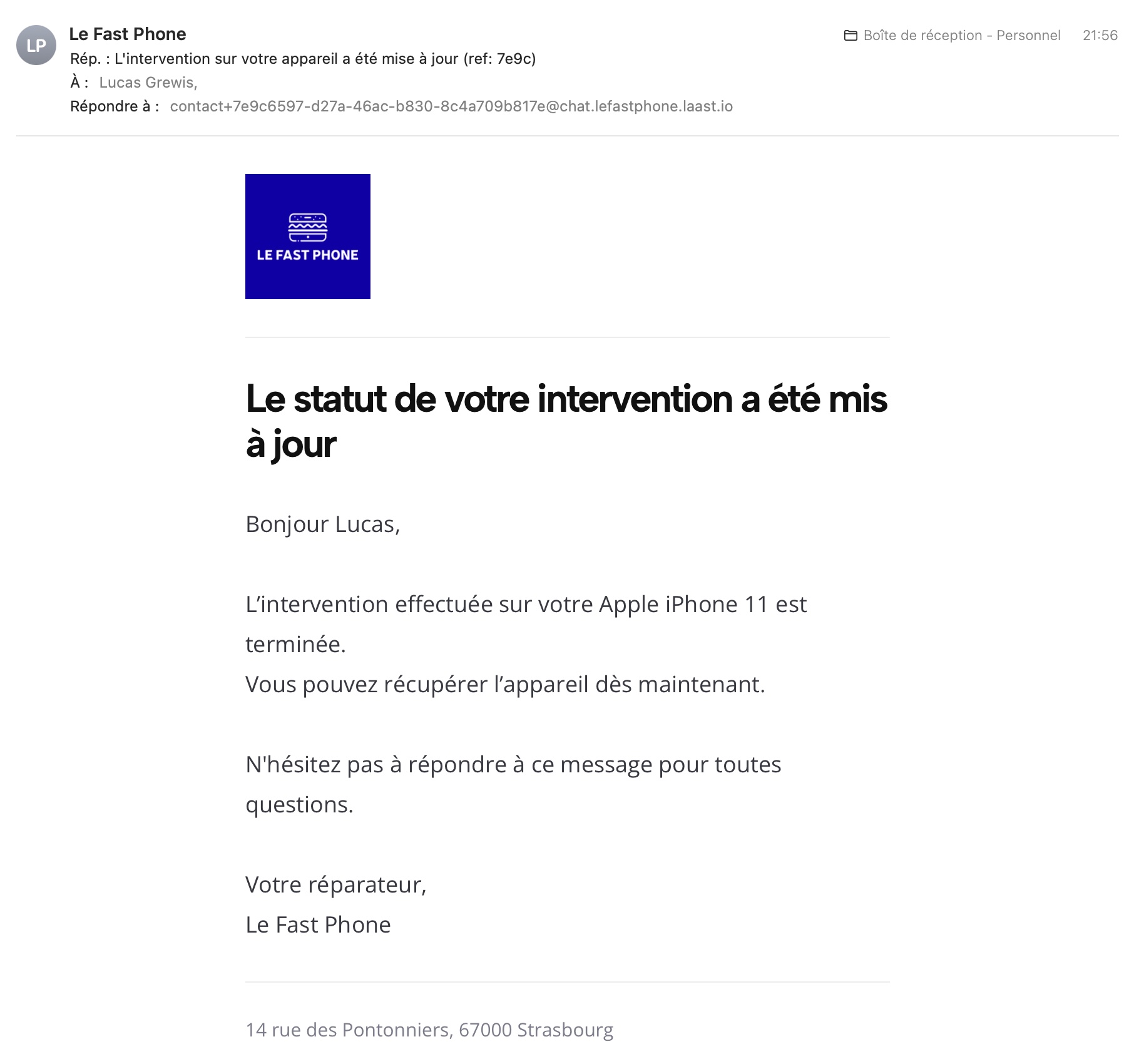 Terminée