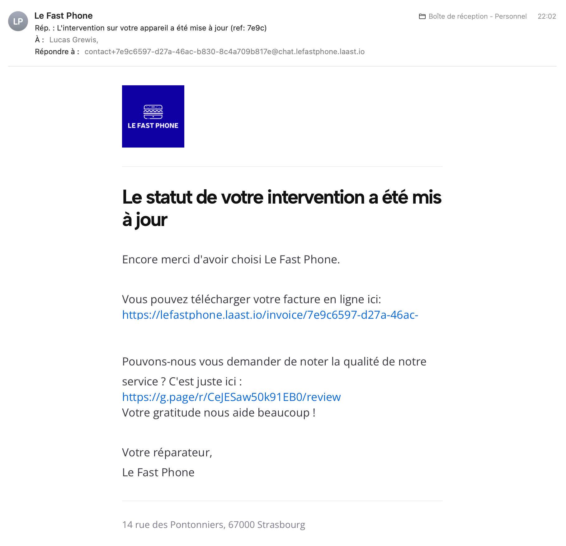 Restituée
