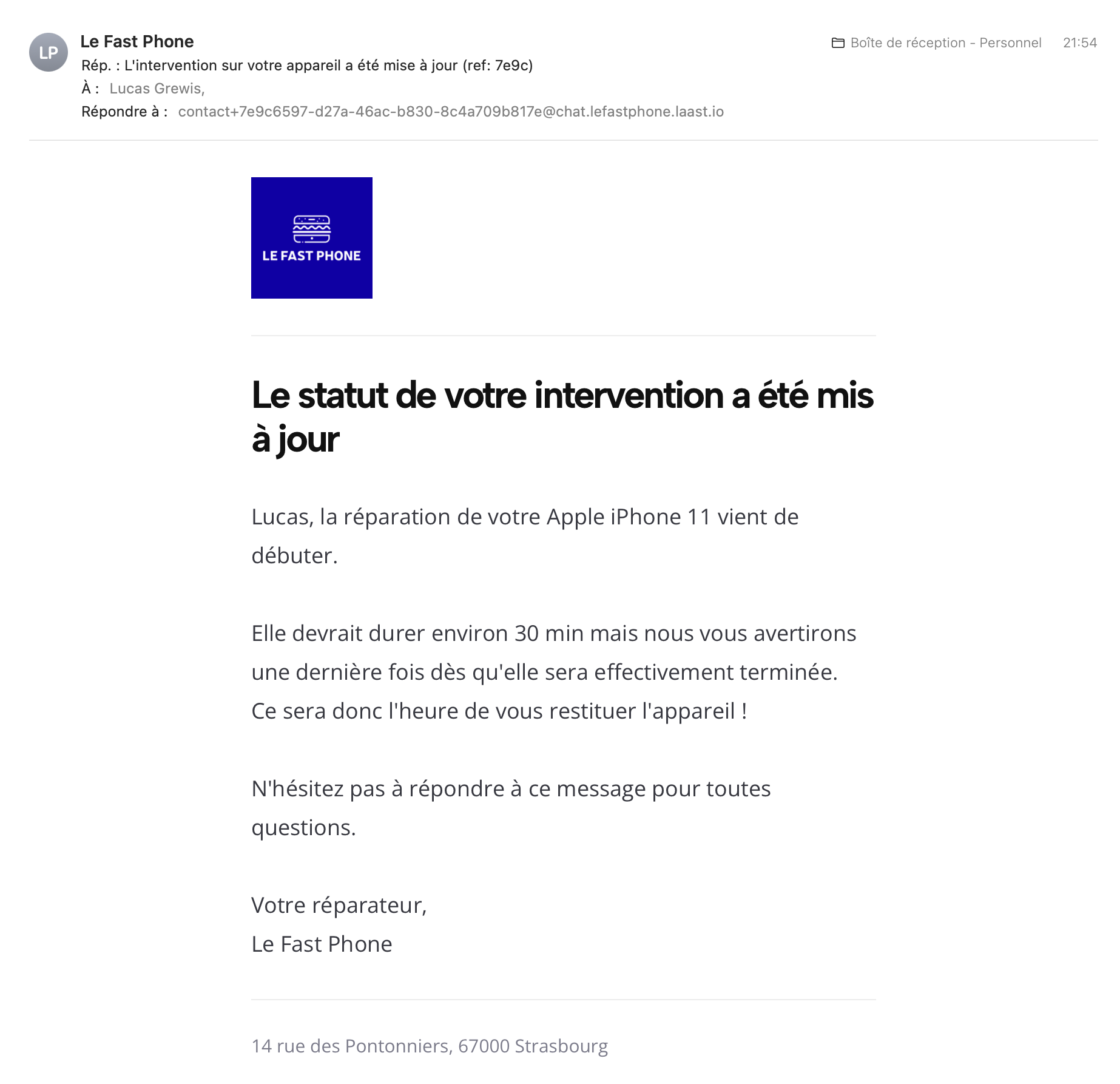 Débutée